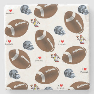 Marble Stone Coaster Football