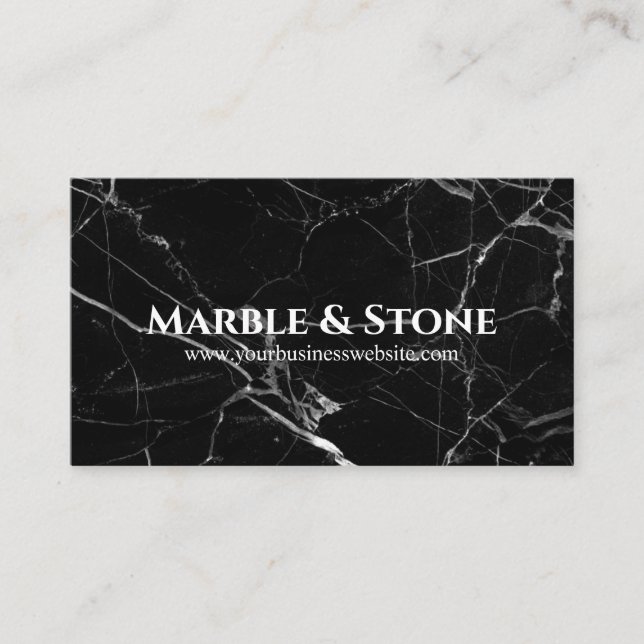 Marble & Stone Countertops Business Card (Front)