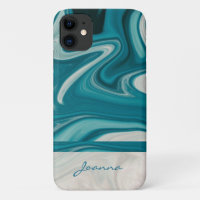 Marble Stone Grey And Blue