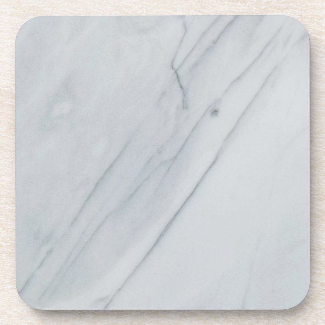 Marble Stone Hard plastic coaster (Front)