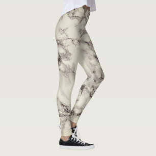 Marble Stone Ivory Colour Leggings