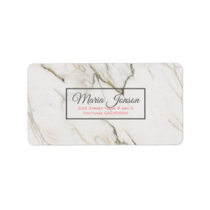 Marble Stone Label