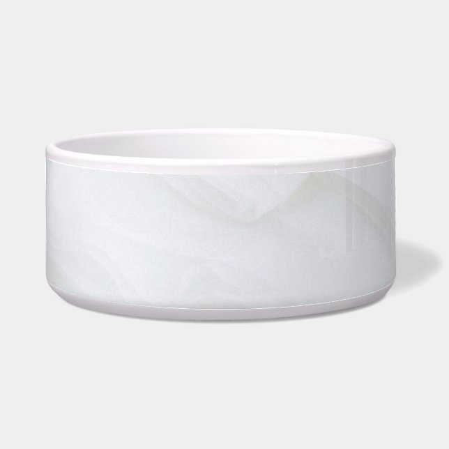 Marble Stone Large Pet Bowl (Front)