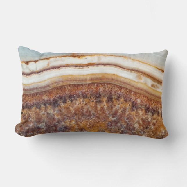 marble stone lumbar cushion (Front)