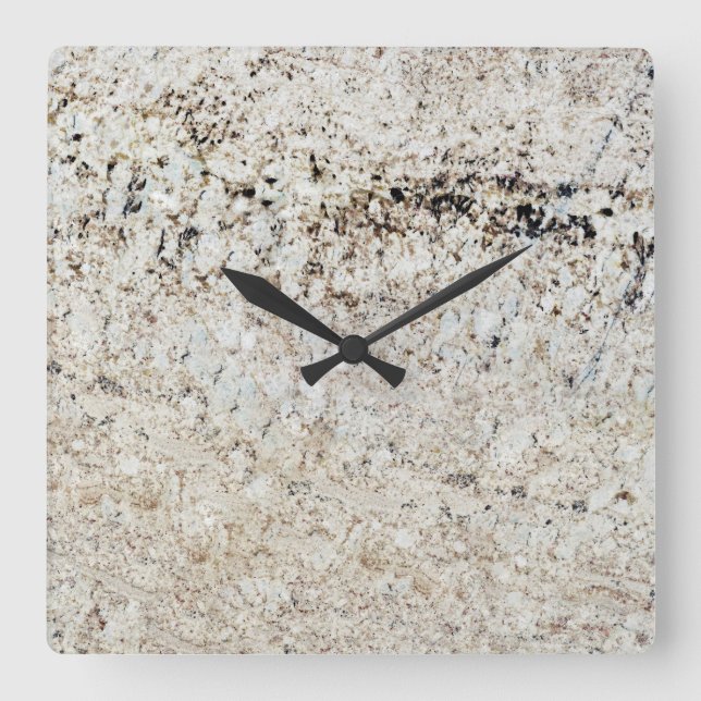 Marble Stone Pattern Acrylic Wall Clock (Front)