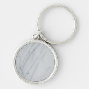 Marble Stone Premium Round Keychain