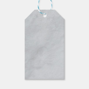 Marble Stone White Gift Tag