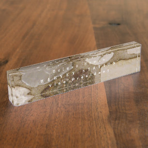 Marble Stones  Nameplate