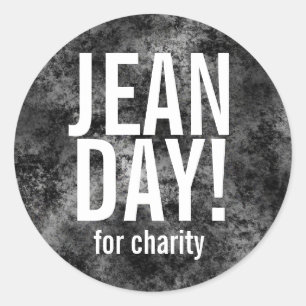 Marble Texture Background Jean Day Stickers