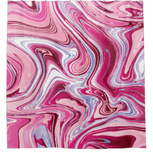Marble texture background. Liquid marble texture a Shower Curtain