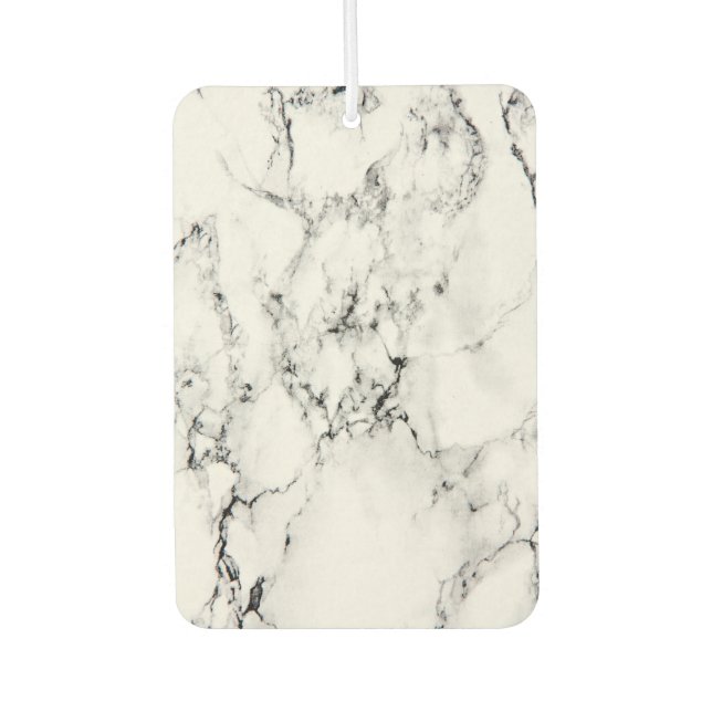 Marble texture car air freshener (Front)