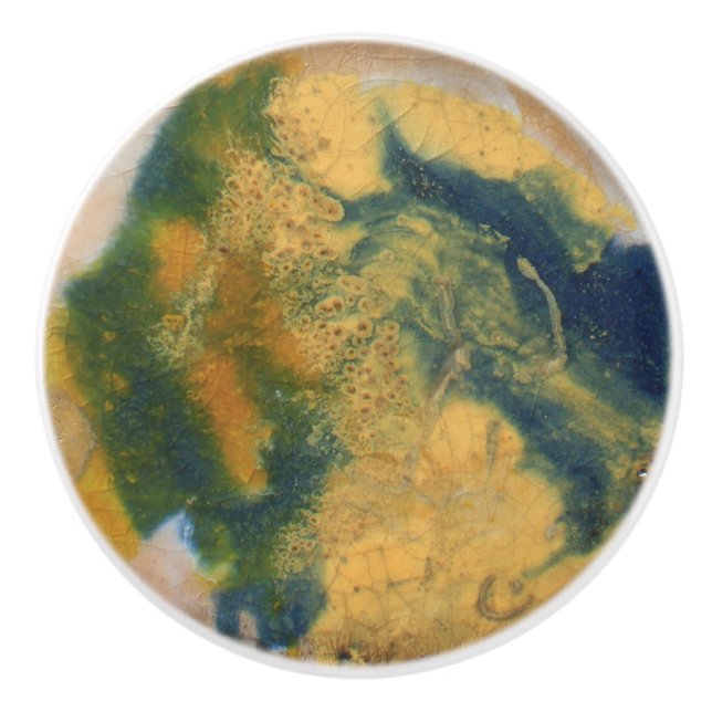 Marble texture ceramic knob (Front)