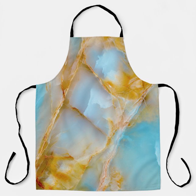 Marble texture, colourful onyx interior. apron (Front)