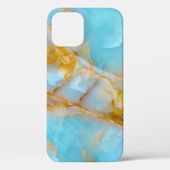Marble texture, colourful onyx interior. Case-Mate iPhone case (Back)