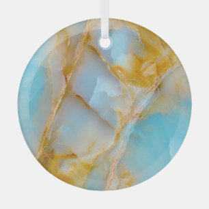 Marble texture, colourful onyx interior. glass tree decoration