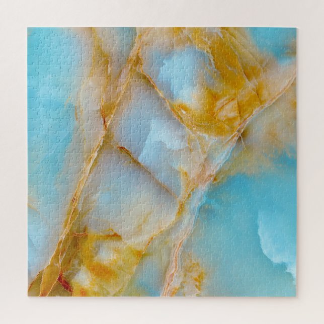 Marble texture, colourful onyx interior. jigsaw puzzle (Vertical)