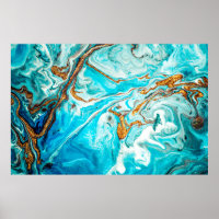 Marble texture. Eastern technique. Contemporary ar