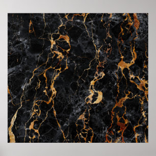 Marble Texture: Elegant Stone Surface. Poster