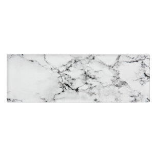 Marble texture name tag