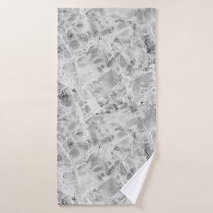 Marble Texture Opulent Marble Whirl Bath Towel