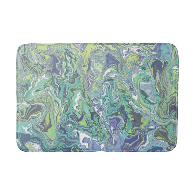 Marble Texture Pattern Cute  Bath Mat (Front)
