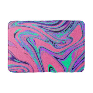 Marble Texture Pattern Cute    Bath Mat