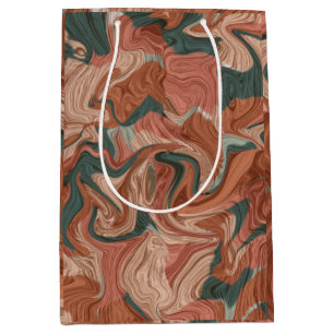 Marble Texture Pattern       Medium Gift Bag