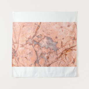 Marble texture white pattern tapestry
