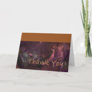 Marble Thank You Card