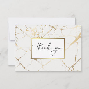 Marble Thank You Cards