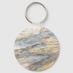 Marble tile key ring