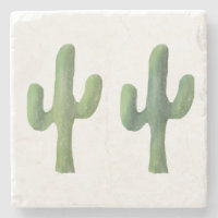 Marble Trivet | Cactus Two |