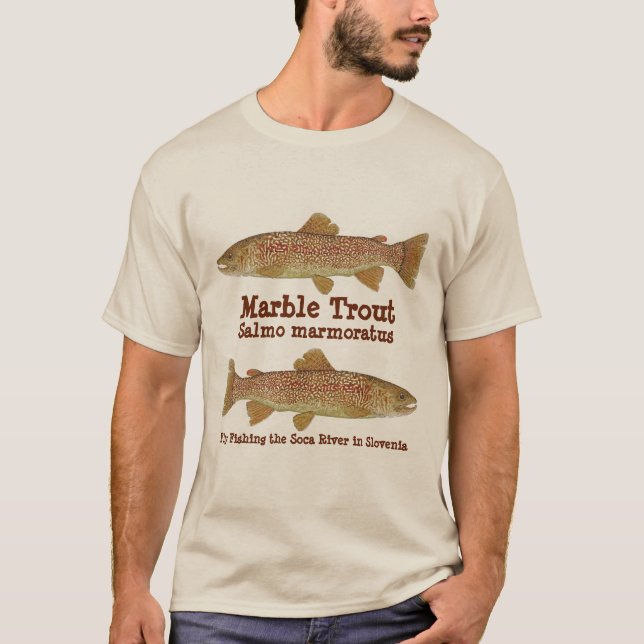 Marble Trout Apparel T-Shirt (Front)