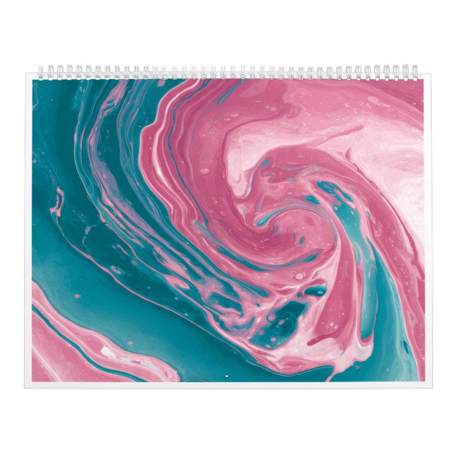 Marble Wall Calendar`  Calendar (Cover)