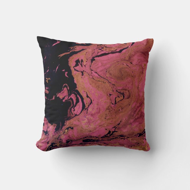 Marble , watercolor cushion (Front)