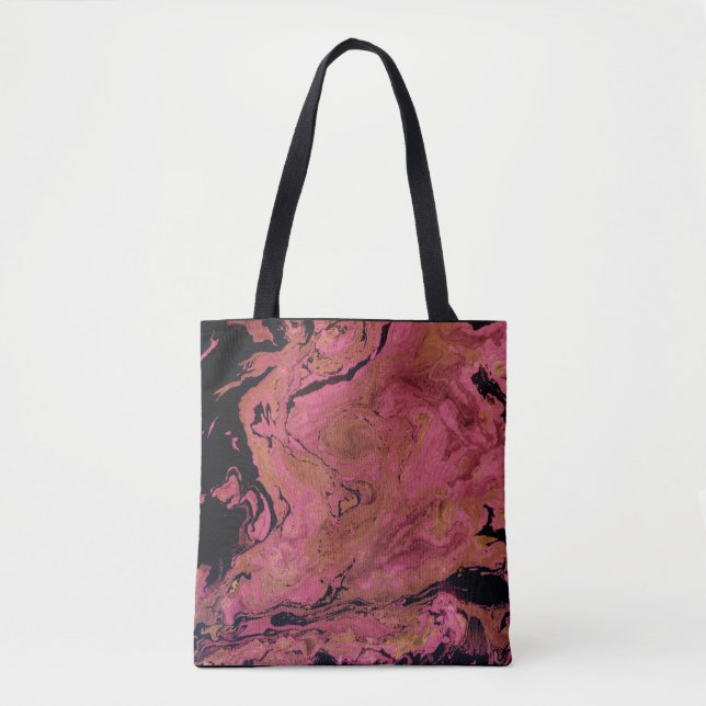 Marble , watercolor tote bag (Front)