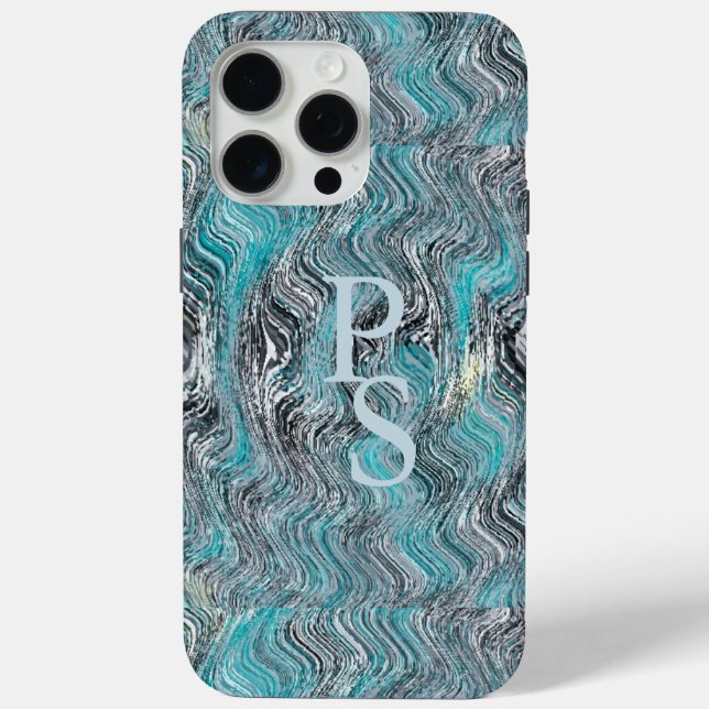 Marble Waves Case-Mate iPhone Case (Back)