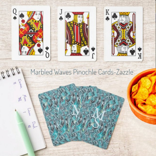 Marble Waves Playing Cards (Creator Uploaded)