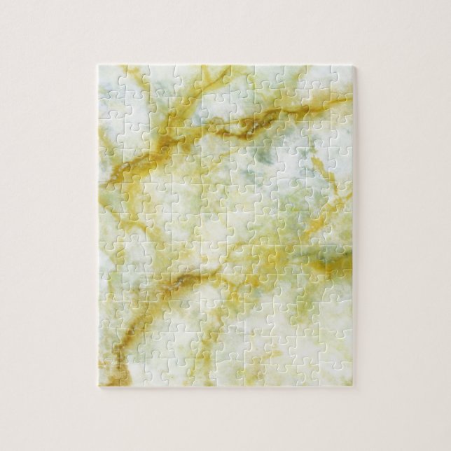 Marble with Yellow Threads Jigsaw Puzzle (Vertical)