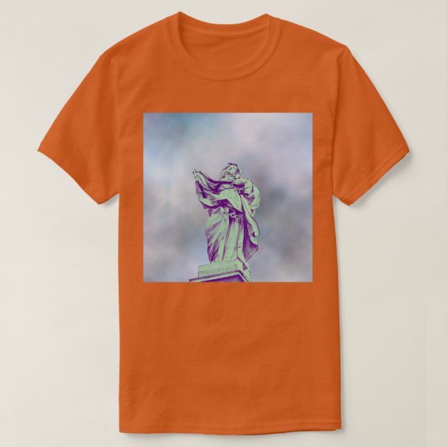 marble women sculpture T-Shirt (Design Front)