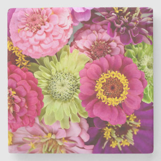 Marble Zinnia Coaster