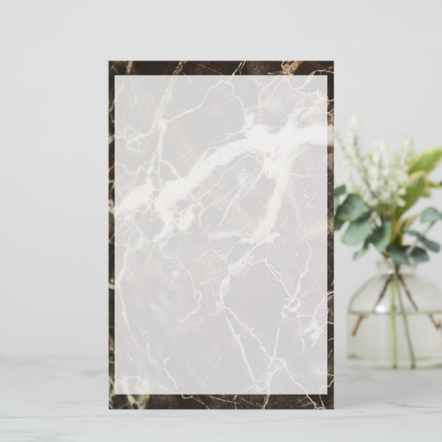 Marbled-Abstract Expressionism by Shirley Taylor Stationery (Standing Front)