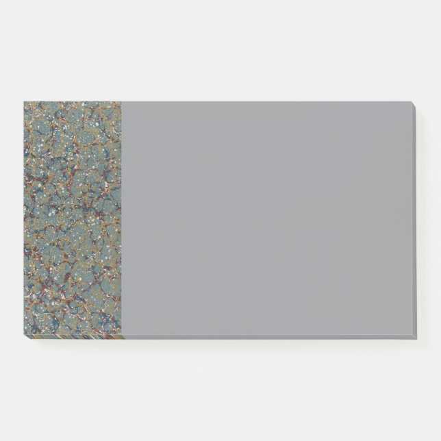 Marbled Abstract Painting Post-it Notes (Front)