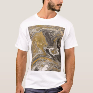 Marbled acrylic, nature-inspired texture. T-Shirt