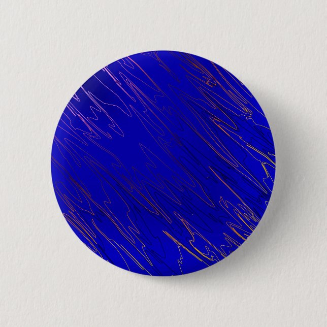 Marbled Blue 6 Cm Round Badge (Front)