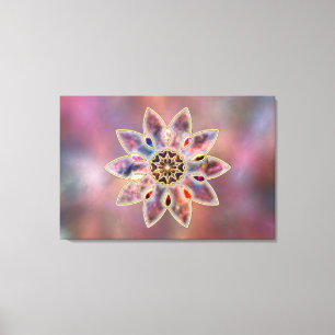 Marbled Galaxies Canvas Print