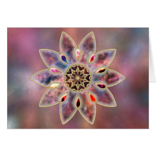 Marbled Galaxies Card