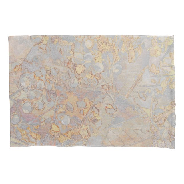 Marbled Myrtle Pillowcase (Front-Left)