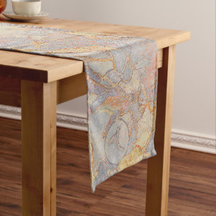 Marbled Myrtle Short Table Runner