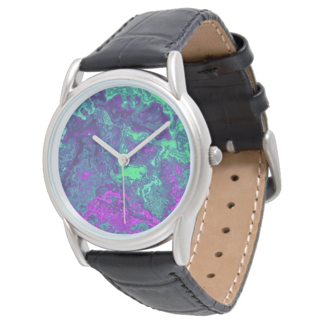 Marbled Neon  Watch (Angled)